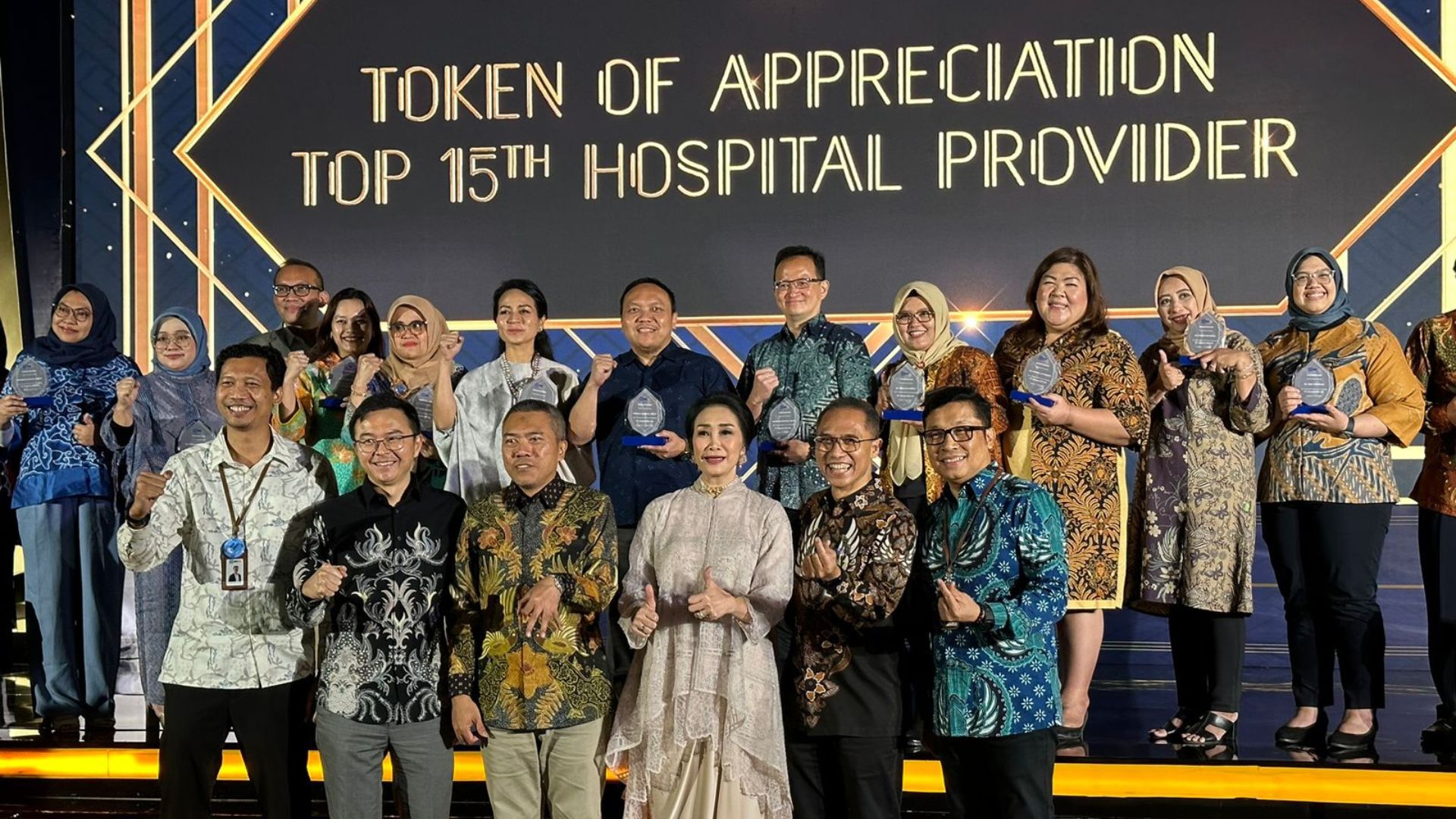 Penghargaan BRI Life Top 15 Rumah Sakit Favorit Nasabah