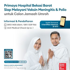 Vaksin Umroh (Meningitis dan Polio) - Bekasi Barat